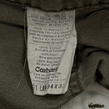 Carhartt Carpenter Trousers - 32W 32L Brown Cotton