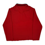 Polo By Ralph Lauren 1/4 Zip - XL Red Cotton