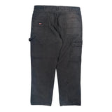 Dickies Carpenter Trousers - 38W 30L Grey Cotton