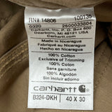 Carhartt Carpenter Pants - 38W 30L Khaki Cotton