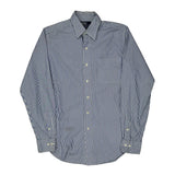 Polo By Ralph Lauren Striped Shirt - Medium Blue Cotton