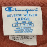 Reverse Weave Champion Sweatshirt - Large Brown Cotton