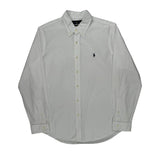 Ralph Lauren Shirt - Large White Cotton