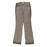 Armani Exchange Cord Trousers - 26″ Waist Grey Cotton