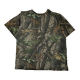 Ivory Camo T-Shirt - Large Camo Cotton