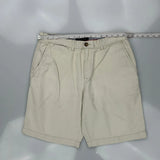 Tommy Hilfiger Chino Shorts - 34W 9L Beige Cotton