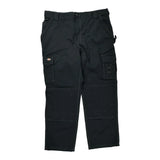 Dickies Cargo Trousers - 38W 32L Black Cotton