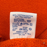 Volunteers Jerzees Graphic Sweatshirt - Large Orange Cotton Blend