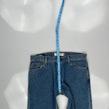 505 Levis Jeans - 34W 30L Blue Cotton