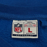 Los Angeles Chargers Nfl Graphic Sweatshirt - Large Blue Cotton