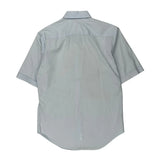 Armani Short Sleeve Shirt - Medium Blue Cotton