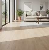 Anyhouz 20pcs Vinyl Floor Tiles – Natural Oak Wood Grain, Waterproof, Easy Install