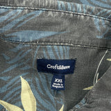 Croft & Barrow Floral Hawaiian Shirt - 2XL Multicoloured Cotton