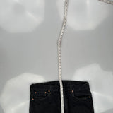 501 Levis Jeans - 38W 32L Black Cotton