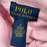 Age 6 Polo By Ralph Lauren Polo Shirt - XS Pink Cotton