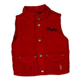 Age 18 Months Coogi Vest - 3XS Red Polyester