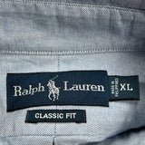 Ralph Lauren Shirt - XL Blue Cotton