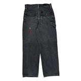 Fubu Graphic Jeans - 28W 30L Gray Denim