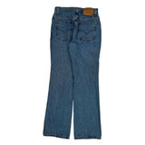 517 Levis Boot Cut Jeans - 28W US 4 Blue Cotton
