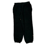 Flame Design, Age 10-12 Polo By Ralph Lauren Graphic Joggers - Medium Black Cotton