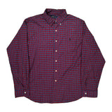 Ralph Lauren Checked Shirt - 2XL Blue Cotton