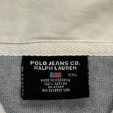 Ralph Lauren Rugby Shirt - 2XL Grey Cotton