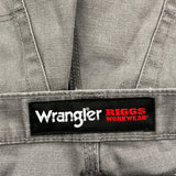 Wrangler Cargo Pants - 34W 30L Gray Cotton Blend