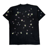 Fireflies Fruit Of The Loom Graphic Aop T-Shirt - Large Black Cotton
