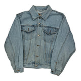 Wrangler Denim Jacket - Medium Light Wash Cotton