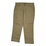 Carhartt Double Knee Carpenter Trousers - 34W 30L Beige Cotton