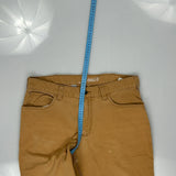 Carhartt Carpenter Trousers - 32W 30L Brown Cotton