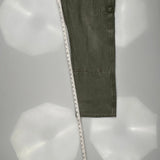 Wrangler Double Knee Cargo Pants - 36W 30L Green Cotton