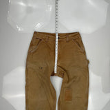 Carhartt Carpenter Pants - 31W 32L Brown Cotton