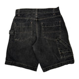 Authentic Collection Carpenter Shorts - 32W 9L Black Cotton