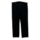 501 Levis Jeans - 34W 31L Black Cotton