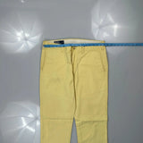 Polo By Ralph Lauren Chinos - 34W 30L Yellow Cotton