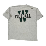 Illinois Wesleyan Football Champion College T-Shirt - 2XL Grey Cotton