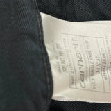 Carhartt Carpenter Trousers - 36W 32L Black Cotton