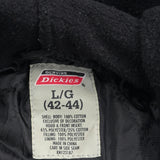 Dickies Checked Jacket - Large Black Cotton