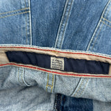 Francois Girbaud Wide Leg Jeans - 32W 31L Blue Cotton