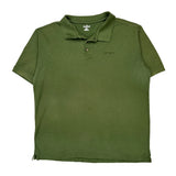 Carhartt Polo Shirt - XL Green Cotton