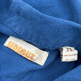 Sideout Short Sleeve Shirt - XL Blue Silk