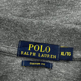 Polo By Ralph Lauren Polo Shirt - XL Grey Cotton