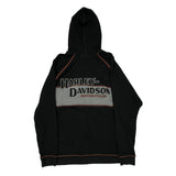 Motorcycles Harley Davidson Graphic Hoodie - 2XL Brown Cotton