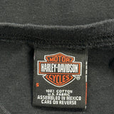 Harley Davidson Graphic Tank Top - Small Black Cotton