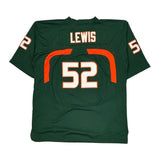 Miami Hurricanes Nike Football Jersey - 3XL Green Polyester