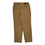 Calvin Klein Jeans Cord Trousers - 32″ Waist Brown Cotton