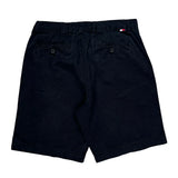 Tommy Hilfiger Chino Shorts - 32W 9L Black Cotton