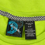 Burnside Graphic T-Shirt - Small Green Cotton