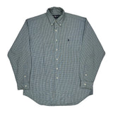 Blake Shirt Ralph Lauren Checked Shirt - Large Green Cotton